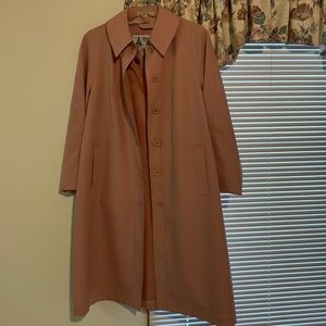Misty Harbor pink rain jacket